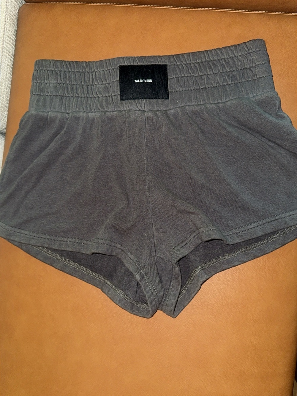 Immaculate Talentless Gray Boxing Shorts Premium Fleece Lounge Shorts Medium - Picture 4 of 9